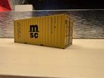 WSI MSC 20ft Container, Hobby en Vrije tijd, Modelauto's | 1:50, Ophalen of Verzenden, Bus of Vrachtwagen, Wsi