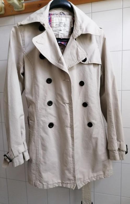 Dames jas maat 34 trenchcoat khaki H&M € 30,00, Kleding | Dames, Jassen | Zomer, Gedragen, Maat 34 (XS) of kleiner, Overige kleuren