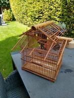 Brocante Houten vogelkooi, Antiek en Kunst, Ophalen