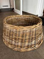 Rieten Kerstboommand, Gebruikt, Mand, Rond, Ophalen of Verzenden
