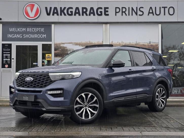 Ford Explorer 3.0 V6 EcoBoost PHEV ST-Line 7p. |PANO|BTW|DEA, Auto's, Ford, Bedrijf, Te koop, Explorer, 360° camera, 4x4, ABS