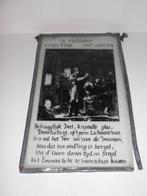 Glas in lood De Glasblaaser, Ophalen of Verzenden