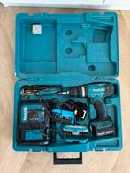 Makita accu-boormachine, Doe-het-zelf en Verbouw, Gereedschap | Boormachines, Ophalen of Verzenden, Zo goed als nieuw, 600 watt of meer