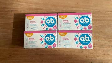 64 OB tampons original; nieuw! beschikbaar voor biedingen