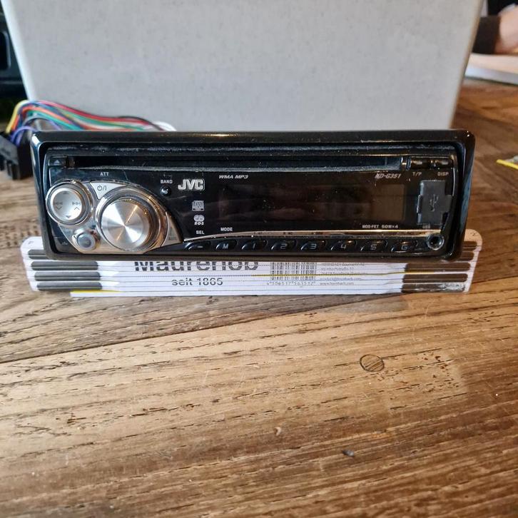 2 x jvc autoradio's met cd, usb, Auto diversen, Autoradio's, Ophalen of Verzenden