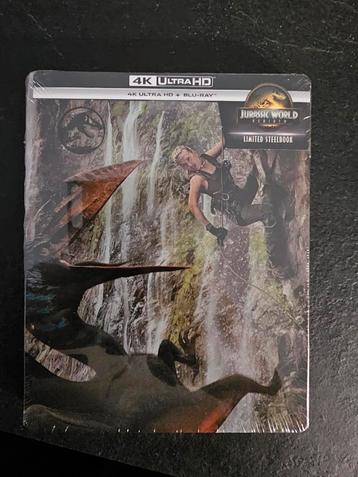 Jurassic World Rebirth Steelbook 4K UHD - Nieuw! beschikbaar voor biedingen