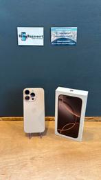 Apple iphone 16 pro, 128GB, desert titanium | 100%, Ophalen of Verzenden, Zo goed als nieuw, Goud, 128 GB