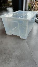 Samla Ikea opberg box doos - 45 liter, Minder dan 35 cm, Zo goed als nieuw, Ophalen