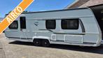Fendt 650 SRG OPAL, 2 enkele bedden,Airco, Mover, voortent., Caravans en Kamperen, Schokbreker, Rondzit, Particulier, Overige typen