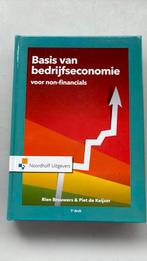 Basis van bedrijfseconomie voor non financials, Boeken, Ophalen of Verzenden, Zo goed als nieuw, Piet de Keijzer; Rien Brouwers
