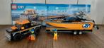 Lego City 4x4 met speedboot (set 60085), Kinderen en Baby's, Speelgoed | Duplo en Lego, Ophalen of Verzenden, Zo goed als nieuw