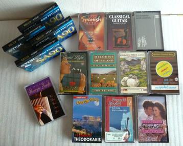 Cassettebandjes onbespeeld nieuw en bespeeld beschikbaar voor biedingen