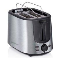 Alpina Broodrooster met Tostiklemmen, Witgoed en Apparatuur, Broodroosters, Nieuw, Uitneembare kruimellade, Ophalen of Verzenden