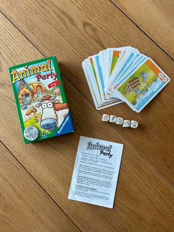 Spel Animal Party beschikbaar voor biedingen