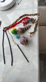 Kat speelgoed, nagelschaartje, borstel, etensbakje, Dieren en Toebehoren, Ophalen of Verzenden, Zo goed als nieuw, Overig speelgoed