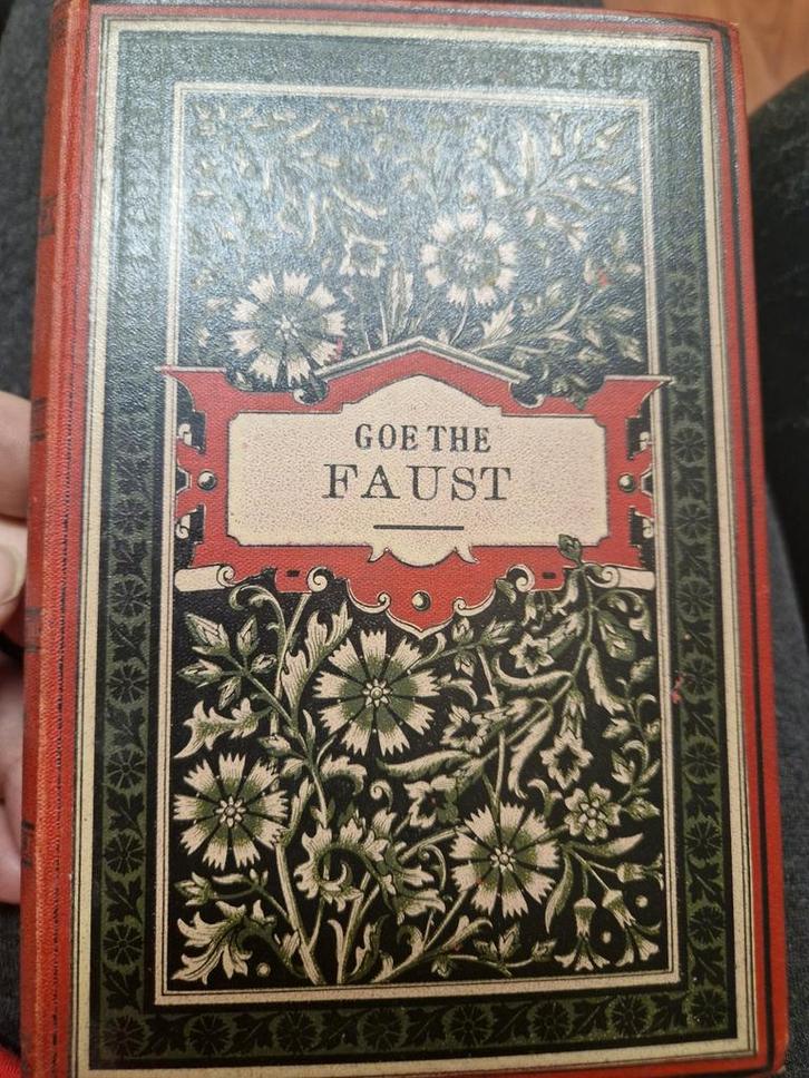 Goethe's Faust - Antieke Uitgave, Antiek en Kunst, Antiek | Boeken en Bijbels, Ophalen of Verzenden