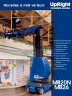 Hoogwerker UpRight MB 26 masthoogwerker 2005 1e eigenaar !!, Verzenden, IZi-hoogwerkerhuren, Info@izi-hoogwerkerhuren.nl, Katwijkerbroek 8d Katwijk