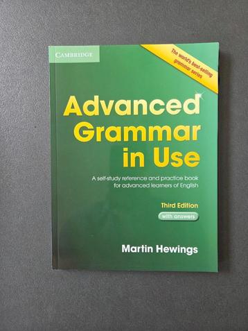 Advanced grammar in use (3e editie) beschikbaar voor biedingen