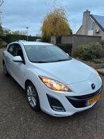 Mazda 3 1.6 Sport 2011 Wit, Auto's, Zwart, 4 cilinders, 1165 kg, Wit