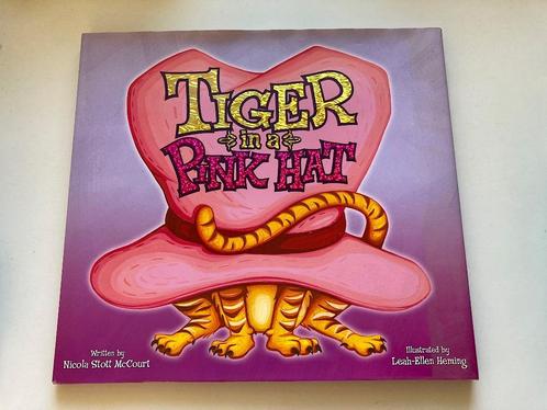 Nicola Stott McCourt - Tiger In A Pink Hat (Hardcover), Boeken, Kinderboeken | Jeugd | onder 10 jaar, Nieuw, Fictie algemeen, Ophalen