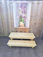 Stevige Trap opstap v stacaravan chalet Tinyhouse div maten, Caravans en Kamperen, Ophalen of Verzenden, Nieuw