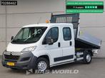 Citroën Jumper 130PK Kipper Dubbel Cabine Trekhaak Euro6 Ti, Stof, Gebruikt, Euro 6, 4 cilinders