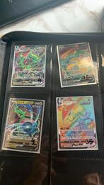 Rayquaza pokemon kaarten, Ophalen of Verzenden, Zo goed als nieuw, Meerdere kaarten, Foil