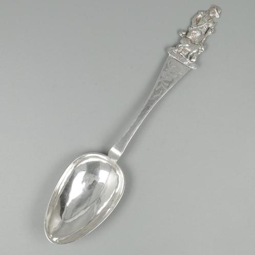 zilver fries gelegenheid [ geboorte}lepel 1846, Antiek en Kunst, Antiek | Goud en Zilver, Zilver, Ophalen of Verzenden