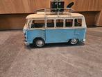 Vintage VW busje met surfplank – decoratief model, Ophalen, Zo goed als nieuw