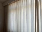 Off-white gordijn 4 stuks meer dan 8 meter breed, Ophalen, Gebruikt, 200 cm of meer, 200 cm of meer