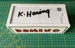New Old Stock 1993 Keith Haring Houten Domino Spel, Ophalen of Verzenden