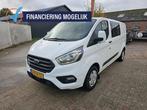 Ford Transit Custom 300 2.0 TDCI L2H1TDC,Apk,Nap,Trekhaak, Auto's, Voorwielaandrijving, Stof, 4 cilinders, Wit