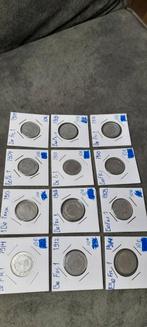Zilveren Munten Set - 12x 1 Frank, Postzegels en Munten, Munten | Nederland, Ophalen of Verzenden, Overige waardes, Setje, Zilver
