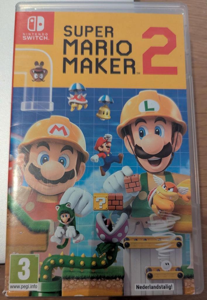Super Mario Maker 2, Spelcomputers en Games, Games | Nintendo Switch, Zo goed als nieuw, Avontuur en Actie, 3 spelers of meer