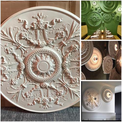 Plafondrozet ZÉÉR GROTE MAAT 84,5 cm ‼️.Plafondornament, Huis en Inrichting, Woonaccessoires | Lijsten, Nieuw, 75 cm of meer, 75 tot 100 cm
