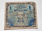 Bankbiljet Duitsland 1 mark 1944 uitgifte geallieerden, Duitsland, Ophalen of Verzenden