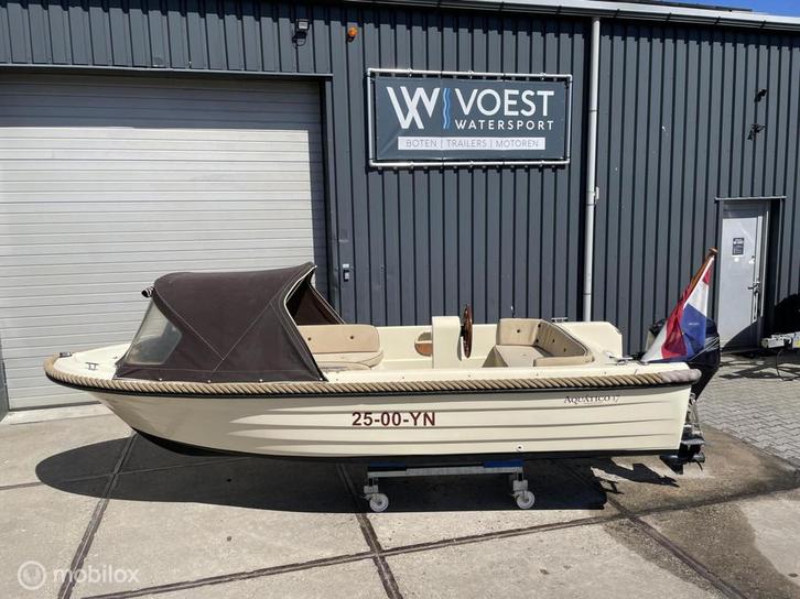 Oudhuijzer 510 sloep / 30 PK met trim / snelvarend, Watersport en Boten, Sloepen, 3 tot 6 meter, Overige brandstoffen