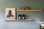 Massief Eiken Wandplanken | Ledverlichting | Maatwerk, Ophalen of Verzenden, Nieuw