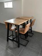 IKEA Tybyn bartafel en 4 barstoel, Huis en Inrichting, Tafels | Statafels, Ophalen, Zo goed als nieuw