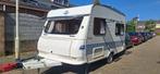 Hobby Excellent Easy 400 SB caravan, Caravans en Kamperen, Caravans, Hobby, 2 aparte bedden, Treinzit, 750 - 1000 kg