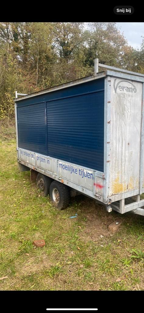 Weijer Aanhangwagen W2000C-0 (1987) -/Basis, Auto diversen, Aanhangers en Bagagewagens, Gebruikt, Ophalen of Verzenden