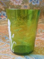 Mooi antiek glas uit Amerika van Mary Gregory 6 cm., Ophalen of Verzenden