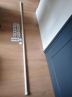 Gordijnroede (2mtr) met ringen en bevestigingsmaterialen, Ophalen, Zo goed als nieuw, Minder dan 100 cm