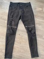 Heren jongens zwarte spijkerbroek mt 33 ASHES TO DVST, Zwart, Ashes to dust, Ophalen of Verzenden, W33 - W34 (confectie 48/50)