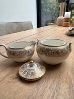 Wedgwood Gold Florentine Suiker en Melk Setje, Ophalen of Verzenden