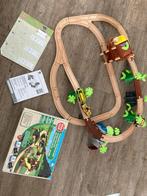 Playtive Houten Treinbaan Jungle Set, Kinderen en Baby's, Speelgoed | Houten speelgoed, Ophalen of Verzenden, Zo goed als nieuw