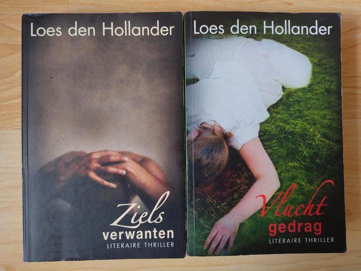 2× Loes den Hollander, Boeken, Thrillers, Gelezen, Nederland, Ophalen of Verzenden
