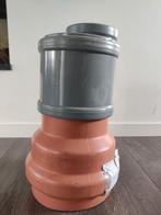 Nieuw Wavin verloopstuk riool – 249 mm gres naar 125 mm, Afvoer, Pvc, Ophalen of Verzenden, Zo goed als nieuw