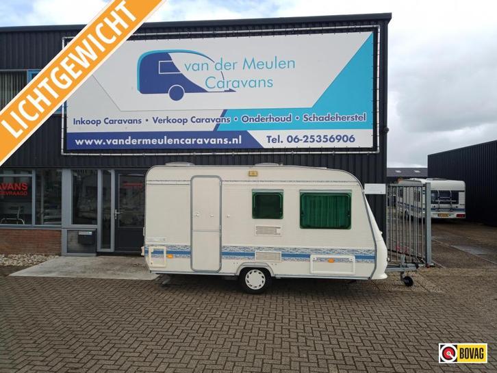 Adria Unica 390 DS, Caravans en Kamperen, Caravans, Bedrijf, tot en met 4, 500 - 750 kg, Treinzit, Adria, Dwarsbed, Lengtebed