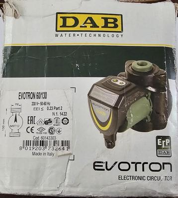 DAB Circulatiepomp cv-pomp Evotron 60/130 nieuw in doos beschikbaar voor biedingen